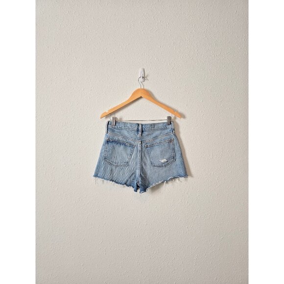 NEW Madewell High Rise Relaxed Denim Shorts 25 - Picture 5 of 10